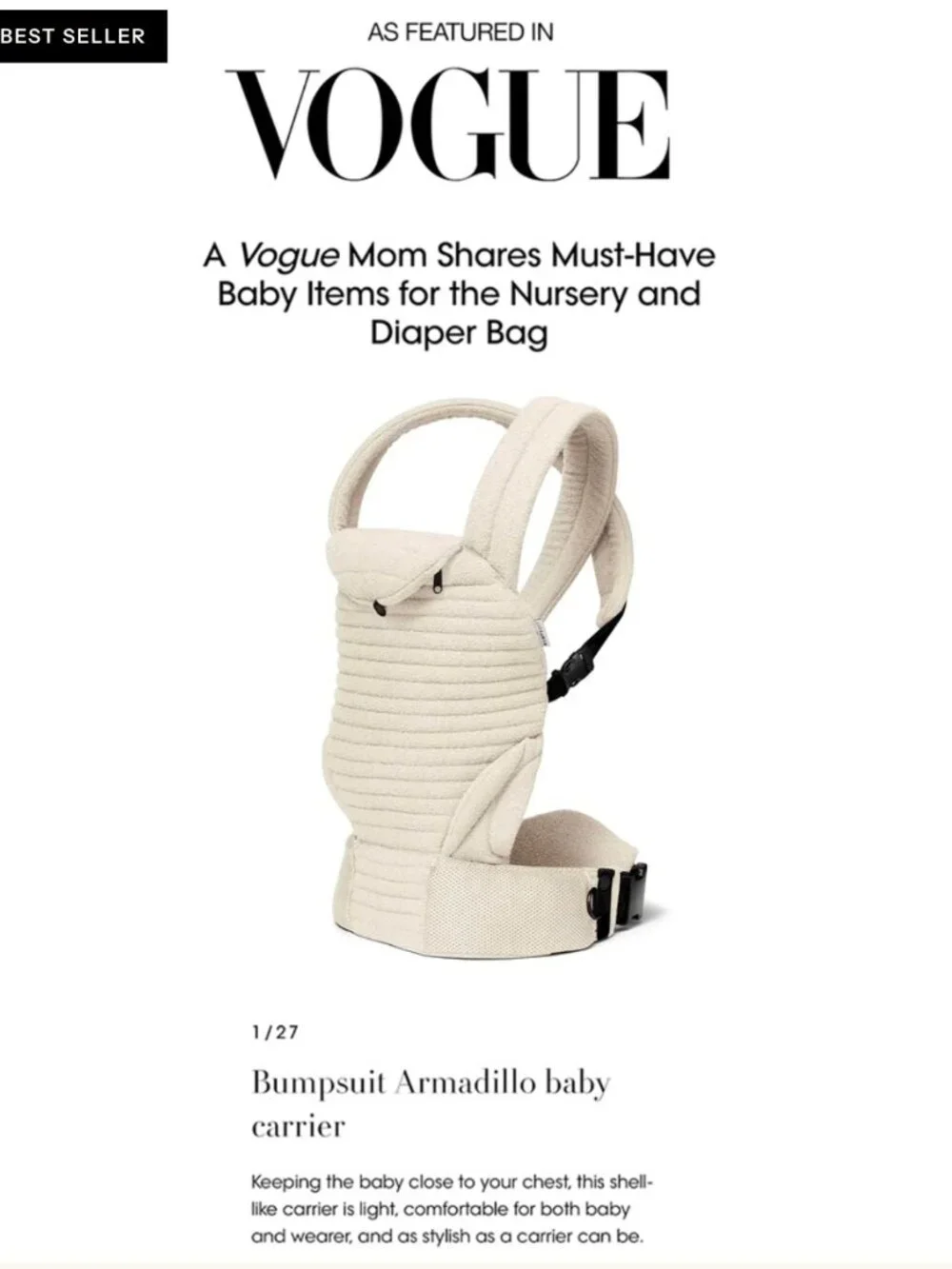 Bumpsuit designed newborns